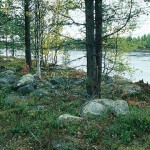 Graven, en stensättning, på Suhpegádde vid Ligga